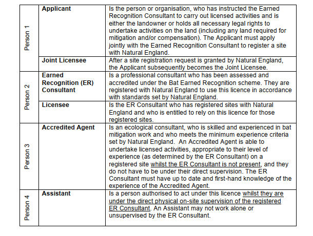 Bat ER Class Licence - Everything Ecology Ltd